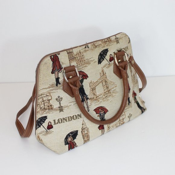 Signare London Tapestry Shoulder/HandBag - Picture 2 of 8